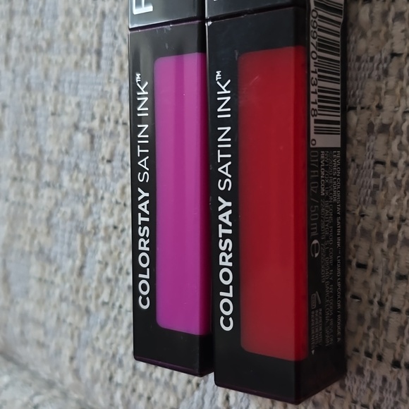 REVLON BRAND COLORSTAY SATIN INK LIQUID LIP COLOR BUNDLE OF 2 - Picture 6 of 6